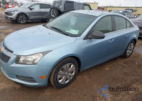 2012 Chevrolet Cruze Ls из США, поврежденный, VIN 1G1PC5SHXC7163619